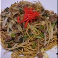NAGANO久留米's cooksnap of when they made 牛ひき肉で「ソース焼きそば」♪.