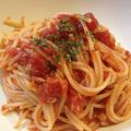 senayan's cooksnap of when they made 我が家の定番☆ツナトマパスタ.