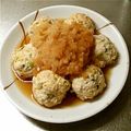 魔法陣グルグル's cooksnap of when they made ✿生姜風味☆鶏団子のおろしポン酢のせ✿.