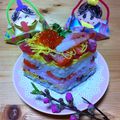 のん112's cooksnap of when they made ひな祭りに！子どもと作る簡単押し寿司♪.