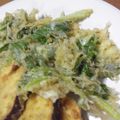 まゆみ母ちゃん's cooksnap of when they made セロリの葉の天麩羅.