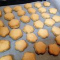 mario大好き's cooksnap of when they made おやつイン☆いちごのお花見クッキー.