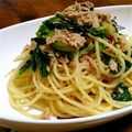 まりぽさkei's cooksnap of when they made 菜の花とツナのゆず胡椒パスタ.