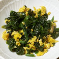 through111's cooksnap of when they made ほうれん草と卵炒め.