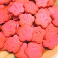 みやさん1125's cooksnap of when they made ✿桃の花✿可愛いひな祭りクッキー.