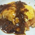 アヤコ1225's cooksnap of when they made あら簡単☆ふわふわ卵のオムハヤシ.