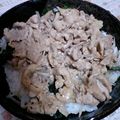 ゆうーみかん's cooksnap of when they made ✿ニンニクマヨ醤油の❀生姜焼きポーク丼✿.
