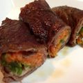 ダビデ's cooksnap of when they made チャプチェ風甘辛風味　 牛肉巻.