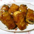 pyonpoco's cooksnap of when they made 大葉肉巻き豆腐.