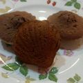モカリーナ's cooksnap of when they made 簡単★マドレーヌ・オ・ショコラ.