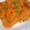 toshiebaba's cooksnap of when they made 炊き込み御飯簡単アレンジ★アジアン炒飯.