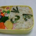 chikoco☆'s cooksnap of when they made ☆かわいい顔文字弁当☆.