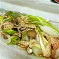 ましまろう♪'s cooksnap of when they made 鮭ときのこの包み蒸し✿バター醤油味✿.