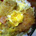 Trex's cooksnap of when they made ふわとろ卵の★濃い味カツ丼.