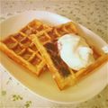 あきっきき's cooksnap of when they made 簡単アメリカンワッフル♪.
