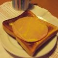 ポコバナナ's cooksnap of when they made 朝食に♡うちの♪♫ハムトースト.