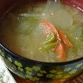 Cookingmam's cooksnap of when they made オリーブオイルで炒めた野菜の味噌汁.