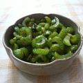空とぶいるか's cooksnap of when they made セロリのオイスター炒め.