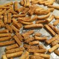 shibainu1's cooksnap of when they made パン耳ラスク.