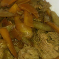 dandp's cooksnap of when they made わが家の定番☆牛肉とごぼうの炒り煮.