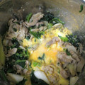 イチジク1048's cooksnap of when they made 豚肉とほうれん草の卵とじ.