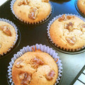 mocchi1210's cooksnap of when they made *全粒粉とメープルのくるみマフィン*.