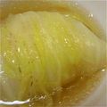 kally105's cooksnap of when they made 鶏ひき肉の白菜ロール☆みぞれ煮.