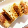 にくたまご's cooksnap of when they made カリッ！ふわっ！たらこポテトＩＮ油揚げ☆.