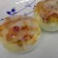 石なあちゃん's cooksnap of when they made お弁当に！ゆで卵のピザもどき.