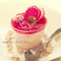 mil★3691's cooksnap of when they made バレンタインにも♡苺たっぷり簡単ムース♡.