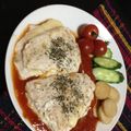 mari愛ちゃん's cooksnap of when they made ☼カジキマグロのチーズはさみソテー.