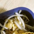 3姉妹ちゃんママ's cooksnap of when they made もやしと卵のサラダ♪.