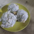 3姉妹ちゃんママ's cooksnap of when they made ちくわの磯辺揚げ風カマンベール味おにぎり.