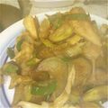 キミ1012's cooksnap of when they made 茄子と舞茸のかんずり炒め.