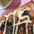 miki0202's cooksnap of when they made トーストで☆お好み焼きパン.