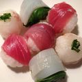 86ps's cooksnap of when they made ひなまつりに♪かわいい手まり寿司.