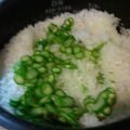 ナイツ☆'s cooksnap of when they made 簡単！切って混ぜるだけのアスパラご飯.