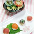 misaham's cooksnap of when they made ひな祭りに☆まんまる手まり寿司　その2.