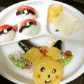 ぶりばろ's cooksnap of when they made キャラ弁✿ピカチュウ♡モンスターボール.