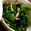 PEONYTREE's cooksnap of when they made 菜の花の胡麻辛子和え.