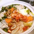 komutatata's cooksnap of when they made 発汗♪スタミナ餃子のキムチゲ鍋.