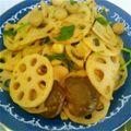 82tarou's cooksnap of when they made レンコンとエリンギの香り炒め.