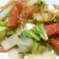 みやざきやす's cooksnap of when they made スパムと春雨の炒め物.