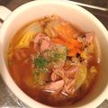 mii☆22's cooksnap of when they made ほったらかしde白菜スープ.
