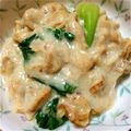 こぶたの母さん's cooksnap of when they made ベビーホタテと青梗菜でさっとクリーム煮.