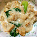 こぶたの母さん's cooksnap of when they made ベビーホタテと青梗菜でさっとクリーム煮.