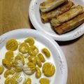 RinaＳ's cooksnap of when they made かぼちゃのニョッキ♪チーズクリームソース.