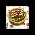 ともみ917's cooksnap of when they made 超簡単☆3分でできる水菜とキムチのサラダ.
