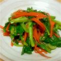purebeauty's cooksnap of when they made 蕪の葉と人参のナムル.