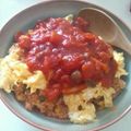 想羽ママ's cooksnap of when they made ✿ガーリック風味の簡単オムライス✿.